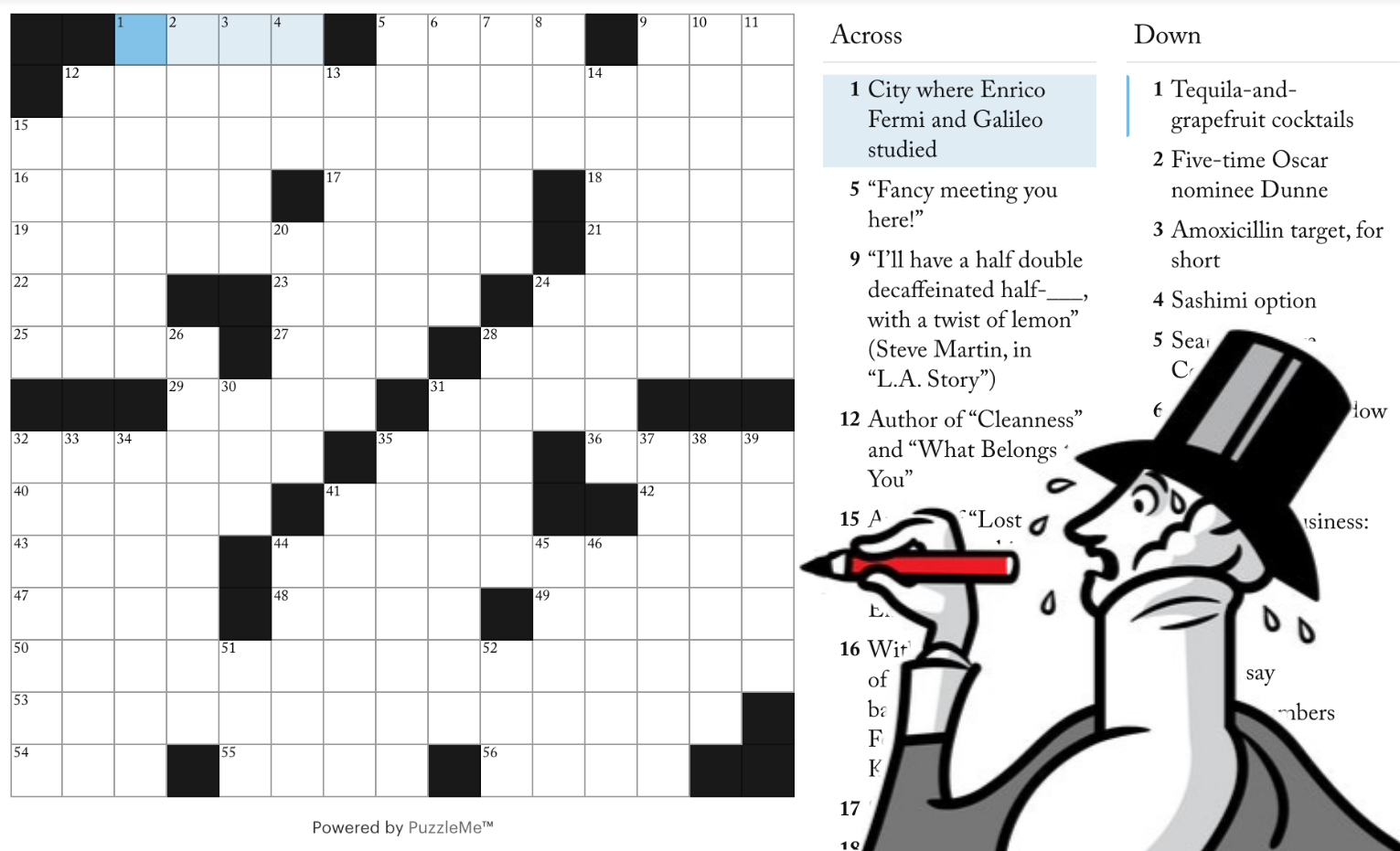 The New Yorker leans into crossword puzzles online and now in print