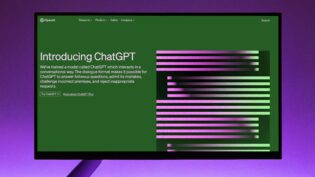 introducing chatgpt appears on computer screen