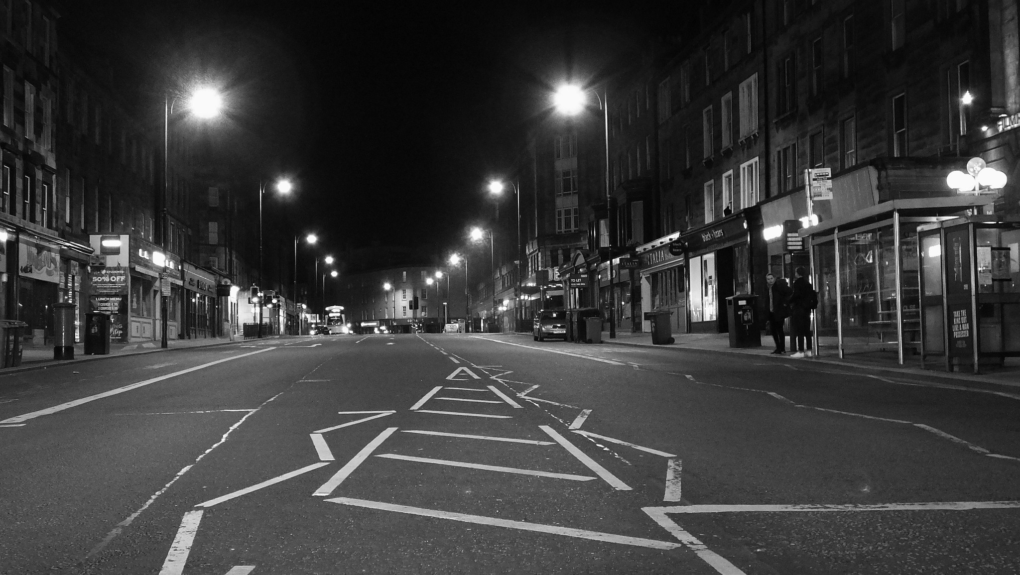 empty city streets photography